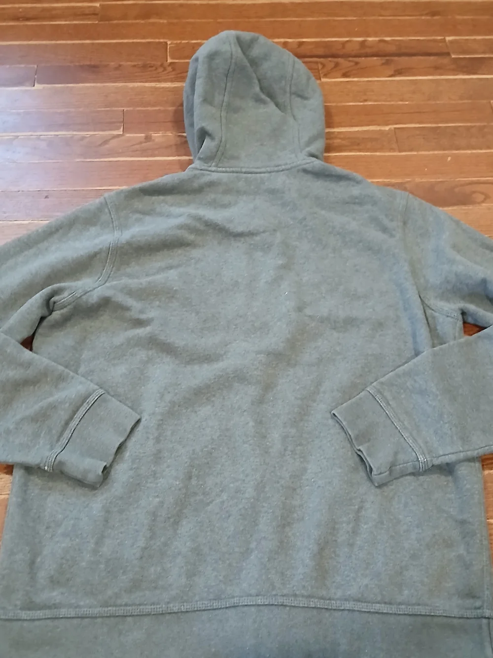 Nike Youth Gray Full-Zip Hoodie Jacket Sz Large Back To School Fall Basics